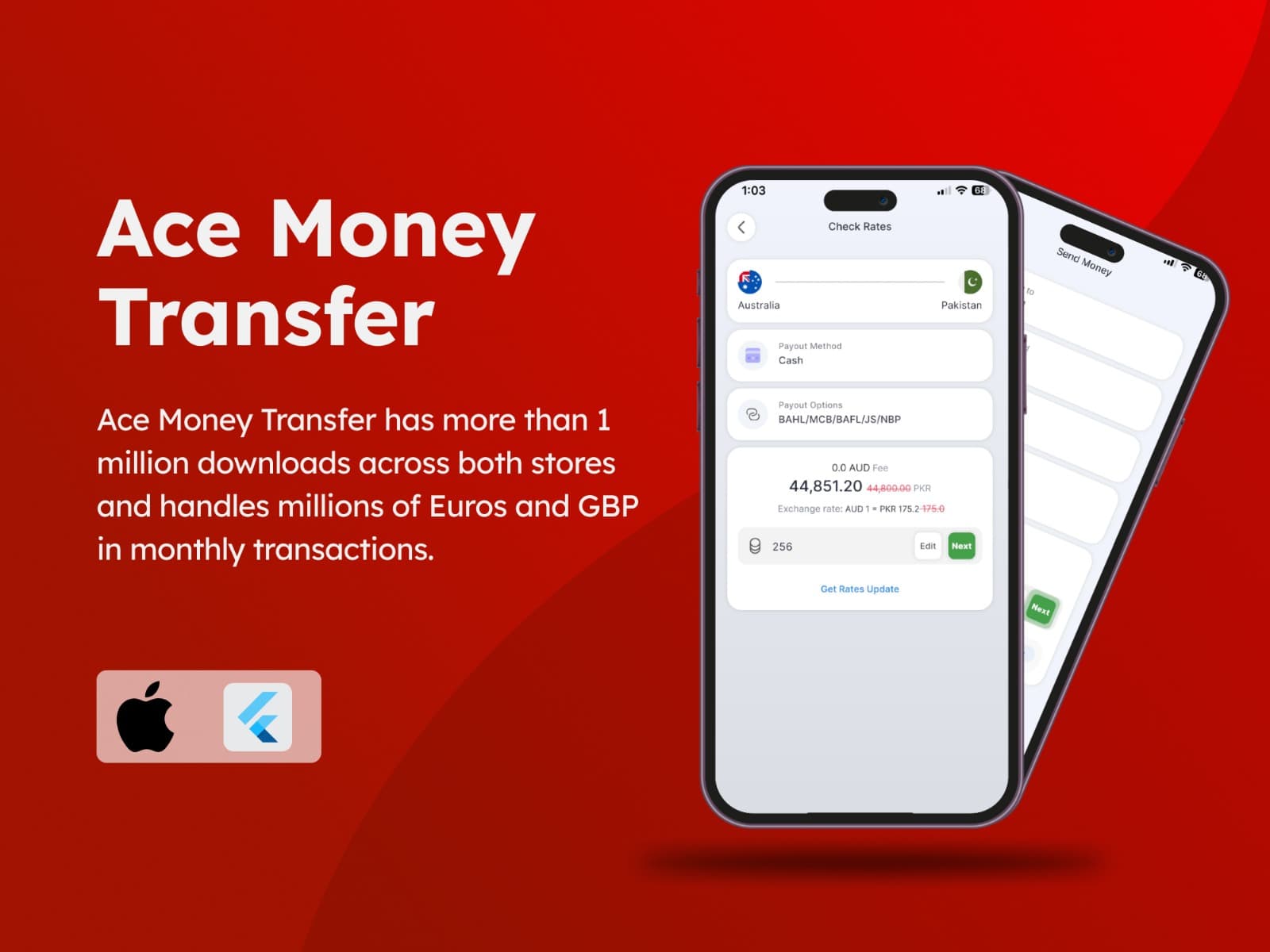 ACE Money Transfer | Fintech App Development