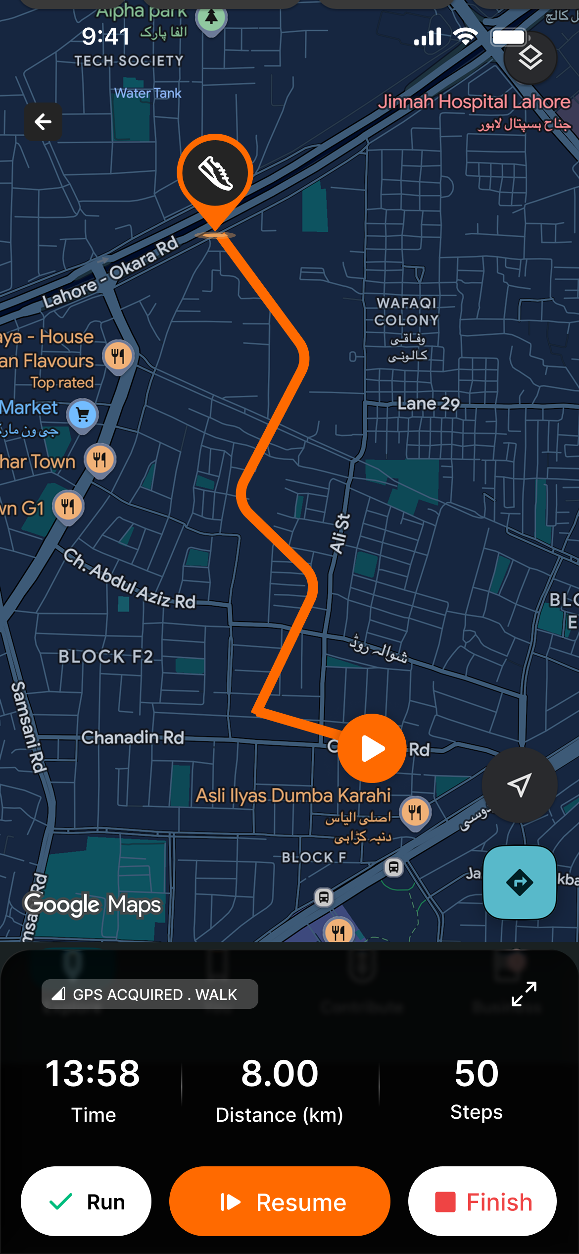 Live GPS